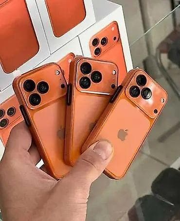 iphone цена: IPhone 17 Pro, Новый, Оранжевый, Коробка — 1