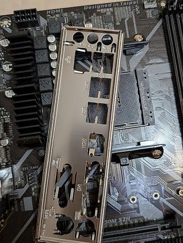 Настольные ПК и комплектующие: Материнская плата для ПК, Б/у, AMD, AM4, Micro-ATX — 3