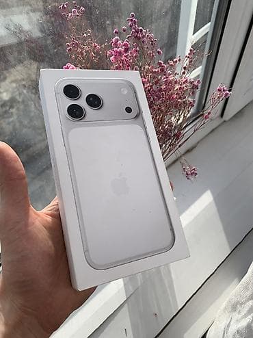 мясорубка 3 в 1: IPhone 17 Pro Max, Новый, 256 ГБ, White Titanium, Защитное стекло, Чехол, Стилус, 100 % — 3