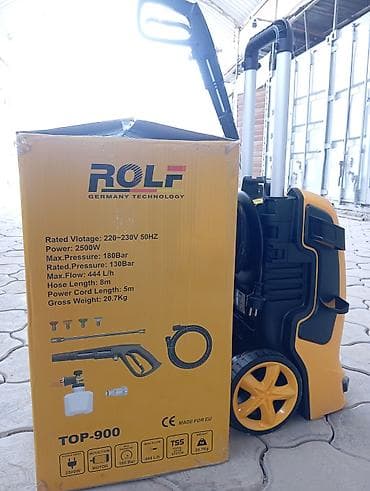 карчер пароочиститель: Минимойка высокого давления ROLF TOP-900 - Электропитание: 220–230 В — 3