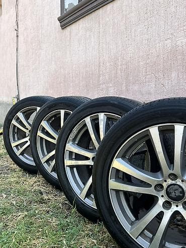 машина х5: Колеса в сборе 225 / 50 / R 18, Лето, Б/у, Комплект, Легковые, Литые, отверстий - 5 — 1