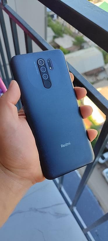 iphone x10: Redmi, Redmi 9, Б/у, 64 ГБ, цвет - Черный, 2 SIM — 2