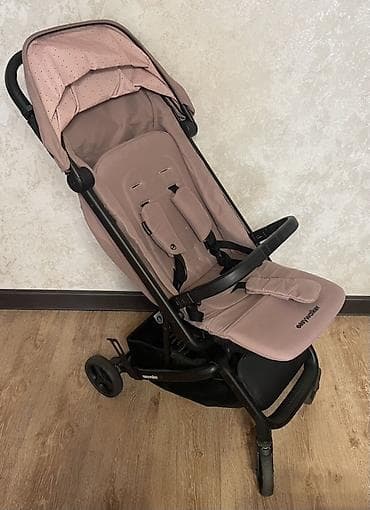 ходунок mamalove: Коляска, цвет - Розовый, Б/у — 1