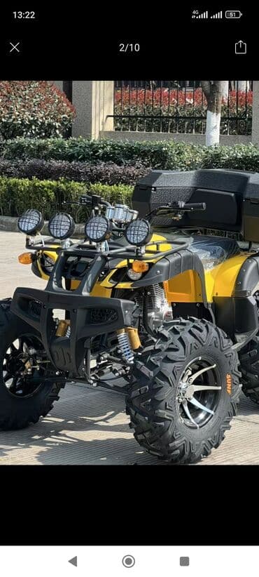 муравей мотосикл: Квадроцикл Бензин, 200 куб. см, Взрослый — 3