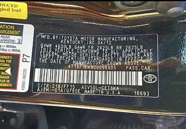 химия на авто: Toyota Camry: 2012 г., 2.5 л, Автомат, Бензин, Седан — 3