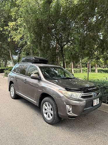 малинкий машина: Toyota Highlander: 2010 г., 3.5 л, Автомат, Гибрид, Внедорожник — 2