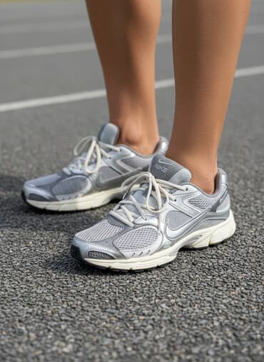 найк наски: Мужские кроссовки, 41, Nike, Новый, цвет - Серый, Платная доставка, Самовывоз — 1