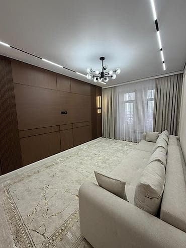 кара балта квартиры продажа: 2 комнаты, 50 м², Элитка, 8 этаж, Евроремонт — 1