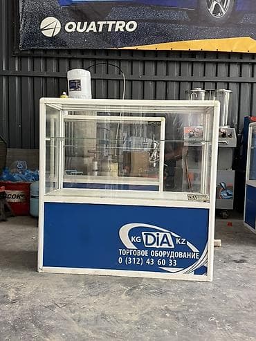 Торговая витрина-прилавок DIA обзор товара со всех сторон, прочное
