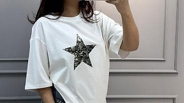 футболка с котиком: Футболка, Хлопок, Стандарт — 4