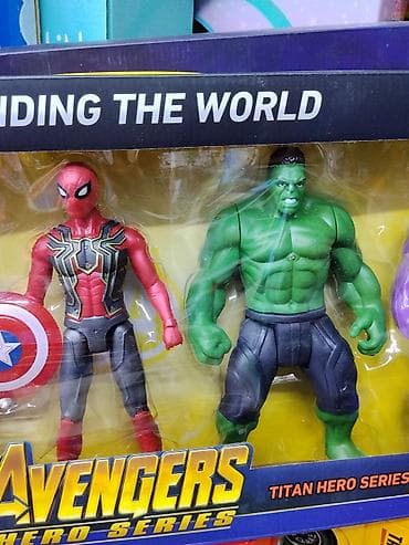 marvel игрушки: Набор фигурок “Avengers Hero Series – Titan Hero Series” Описание: - — 3
