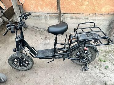 city coco: Электроскутер грузовой (электровелосипед-самокат) - Компоновка — 1