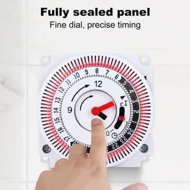 электронный дай намаз: Промышленный механический таймер — 4