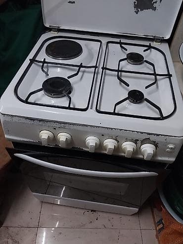 мечта печка: Комбинированная плита 50×60 см с духовкой В хорошем состоянии. Немного — 1