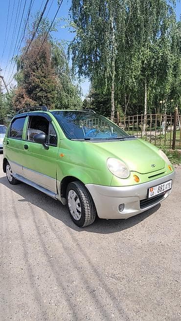 Транспорт: Daewoo Matiz: 2004 г., 1 л, Кол менен иштөөчү, Хетчбек — 2