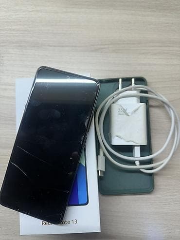 Redmi, Redmi Note 13, Б/у, 512 ГБ, цвет - Черный, 2 SIM