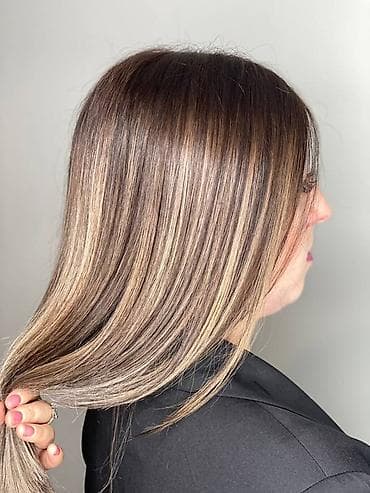 тонирующий бальзам для волос: Парикмахерские услуги: Окрашивание в один тон: Короткие волосы 1000с — 6