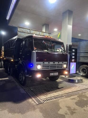 обучение вождению на фуре бишкек: КамАЗ самосвал, 6x4, бортовой кузов с наращенными бортами. Основные — 6