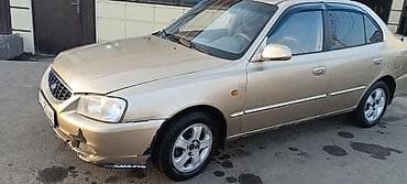 Hyundai: Hyundai Accent: 2003 г., 1.6 л, Механика, Бензин, Седан — 4
