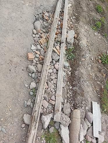 Железные рельсы элементы (2 шт.)