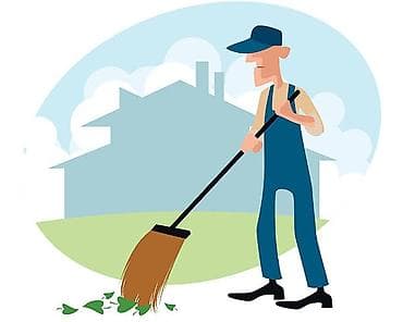 Уборка территории, Уборка двора и сада