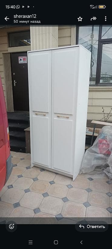 Кресла: Шифоньер, шкаф для одежды, Прямой, ЛДСП — 2