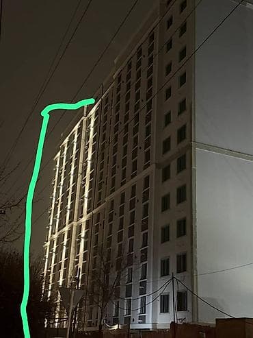 ищу квартиру район пишпек: 1 комната, 49 м², Элитка, 12 этаж, Готовая ПСО (под самоотделку) — 5