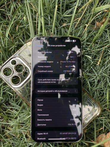 продам швейную машинку подольск бу: IPhone 13 Pro Max, Колдонулган, 256 ГБ, Ак, Заряддоочу түзүлүш, Коргоочу айнек, Каптама, 79 % — 5