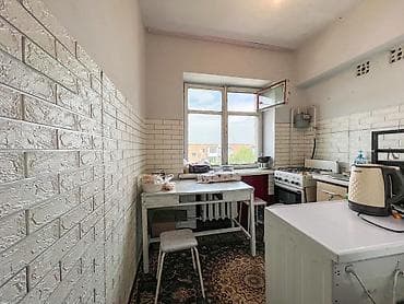 ошский район квартира: 2 комнаты, 46 м², Индивидуалка, 5 этаж, Старый ремонт — 3