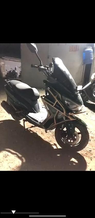 скутер балон: Скутер Bars (зеленый, туринговый обвес) - Кузов «адвенчер»-стиля с — 2