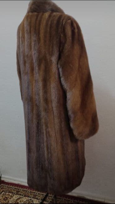 теплый и удобный: Шуба, Норка, Длинная модель, Финляндия, 5XL — 3