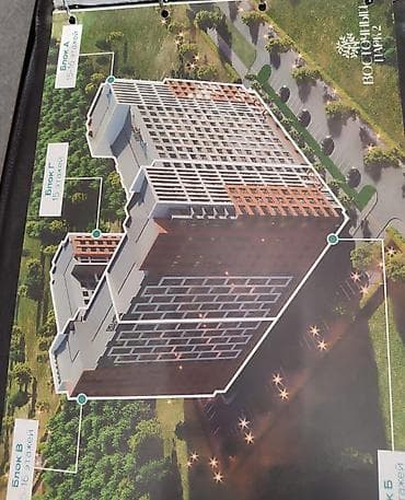 flat kant: 2 комнаты, 73 м², Элитка, 9 этаж, Готовая ПСО (под самоотделку) — 6