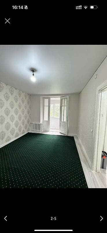 2 х комнатные квартира: 1 комната, 36 м², Хрущевка, 2 этаж, Евроремонт — 1