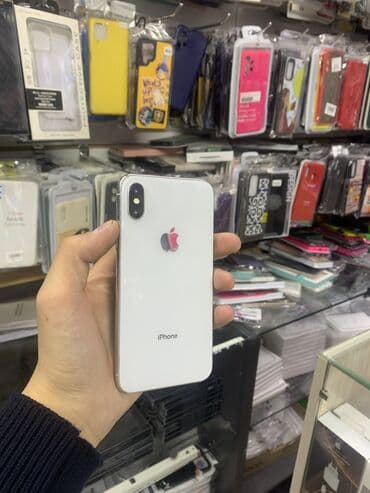 оперативная память 16 гб ddr4: IPhone X, 64 ГБ, Күмүш, 100 % — 4