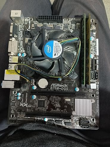 ноуты: Материнская плата для ПК, ASRock, LGA1155, Micro-ATX — 2