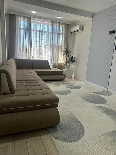 Батирлер: 1 бөлмө, 54 м², Аламедин-1 мкр 106-серия жакшыртылган, 4 кабат, Жаңы ремонт — 3
