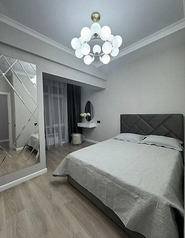 Батирлер: 2 бөлмө, 55 м², Асанбай мкр Элитка, 14 кабат, Дизайнердик оңдоо — 4
