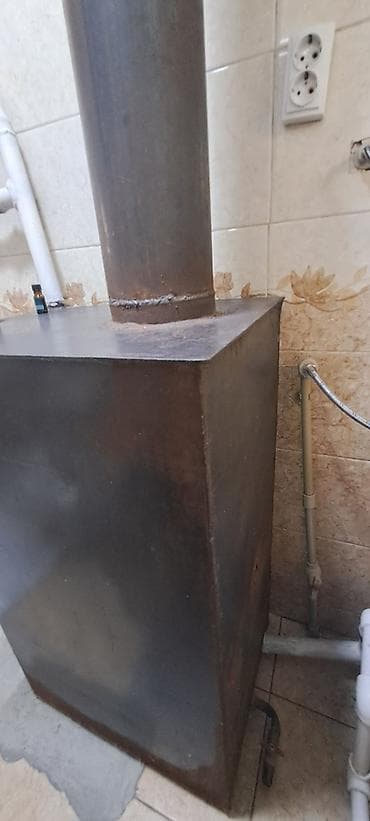 котёл уют: Твердотопливный котел/печь из толстостенной стали с водяной рубашкой и — 5