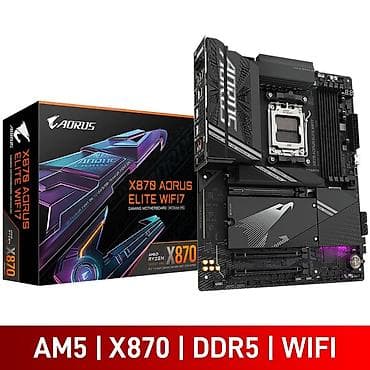 pci express: Материнская плата для ПК, Новый, Gigabyte, AM5, ATX — 1