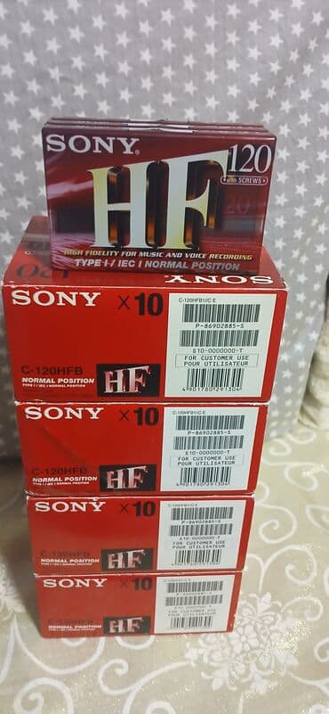 DVD плееры: Продаю новые запечатанные аудио кассеты. Sony Hf 120 минут .1 штук — 4