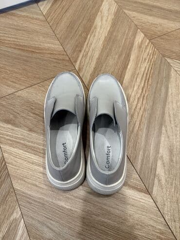 женские слипоны больших размеров: Женские слипоны Comfort - Цвет: светло‑серый - Материал верха: мягкая — 2