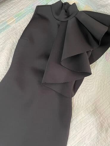 платья леопардовая: Вечернее платье, Классическое, Без рукавов, M — 2