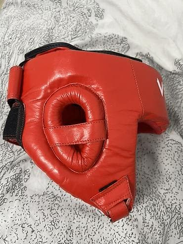 training mask купить: Шлем для единоборств Venum, красный - Тип: тренировочный — 3