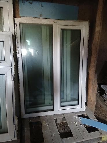 утипление балкона: ПВХ двери и окна (пакетом или по отдельности) Описание: - Белые — 3