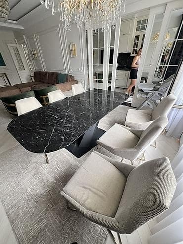 stol: Стол и стул для зала, Новый, Самовывоз, цвет - Черный — 4