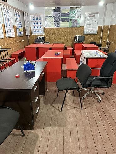 Детская мебель: Комплект офисной мебели, ДСП, цвет - Коричневый — 5