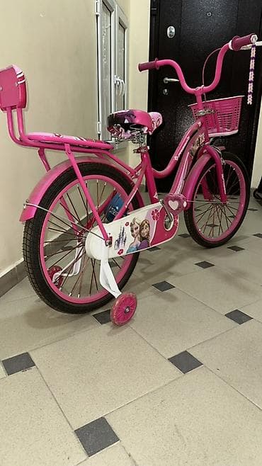 Балдар дүйнөсү: Балдар үчүн велосипед, 2 дөңгөлөктүү, 6 - 9 жаш, Кыз үчүн, Колдонулган — 4