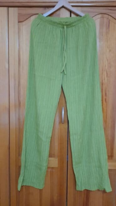 двойка брюки и кофта: Брюки Классические, Осень-весна, Made in KG, Хлопок, Новый, 8XL — 20