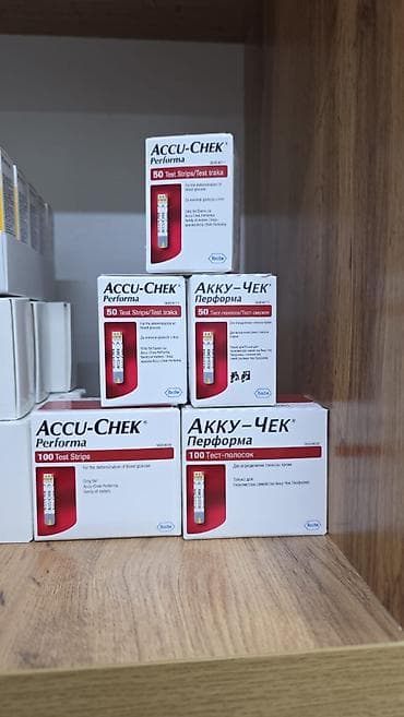 глюкометры: 🩺 Тест-полоски и ланцеты в наличии! 🔹 АККУ-ЧЕК АКТИВ №50 — 1900 с 🔹 — 8