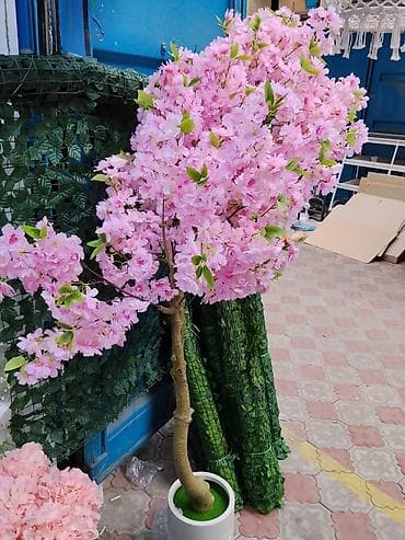 деревья: Искусственное дерево сакуры в кашпо - Высокое декоративное дерево с — 1